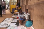 Kampala, outside the railway station